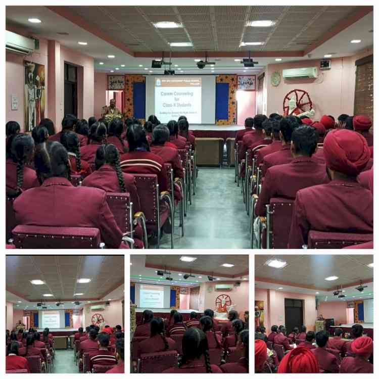 Career Guidance Session at DRV DAV Centenary Public School