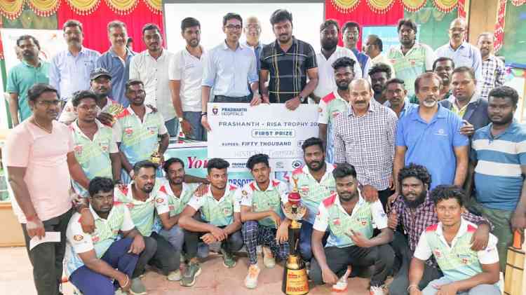 Prashanth Hospital’s 3rd Corporate Cricket Tournament CCT 2025 Concludes with a Grand Finale, Advocating Heart and Brain Health Among Professionals