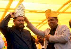 ‘Political turncoat’: Nitish Kumar betrayed Mahagathbandhan, says Tejashwi Yadav