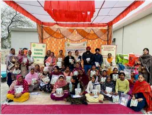 PAU CONCLUDES THREE-DAY CAPACITY BUILDING PROGRAMME FOR FARM WOMEN AT BOPARAI KALAN