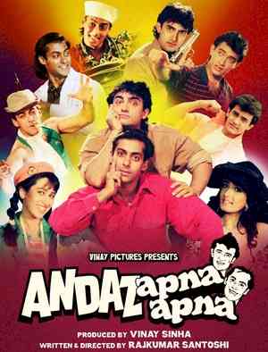 Rajkumar Santoshi ‘restored, remastered’ whole of ‘Andaz Apna Apna’ for re-release in April