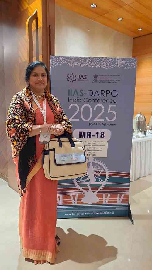 PU Prof. Jyoti Rattan Presents Research on Data Privacy and AI at IIAS-DARPG India Conference 2025