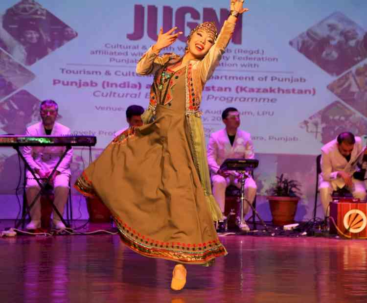 LPU hosted JUGNI - A Vibrant Cultural Exchange Programme Connecting Punjab (India) and Turkistan (Kazakhstan)