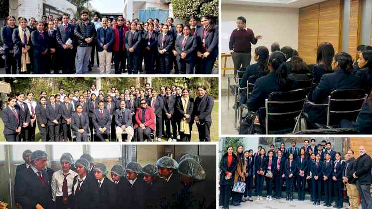 Innocent Hearts Group of Institutions Organizes Enriching Industrial Visits for IT and Management Students