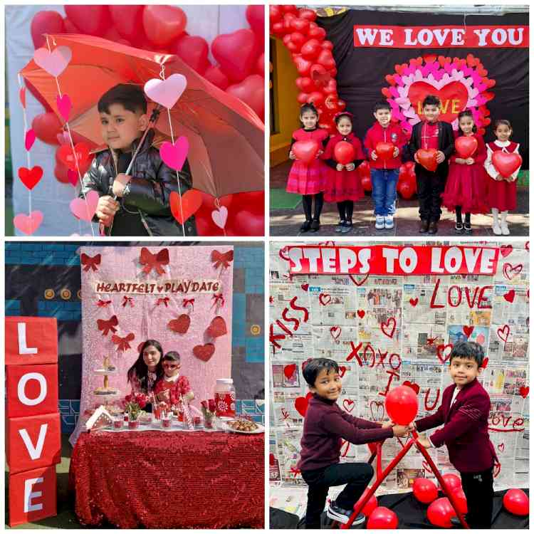 Ivy World Play School celebrated Valentines Day