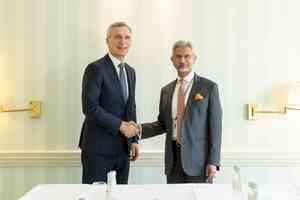 EAM Jaishankar meets former NATO chief in Munich, discusses global security architecture