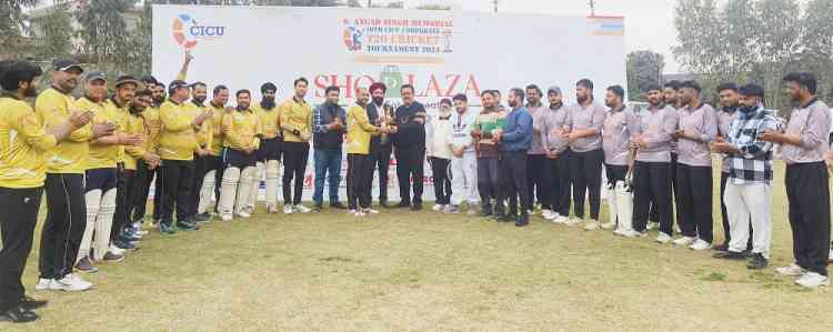 CICU Organized 23rd & 24th League Matches of S.Angad Singh Memorial - 10th CICU Corporate T-20 Cricket Tournament – 2024