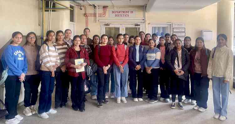 KMVites gain practical insights at PGIMER, Chandigarh