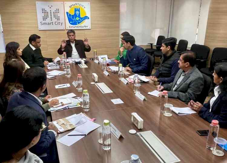 Meeting of the Smart City advisory committee held under chairmanship of MP Manish Tewari 