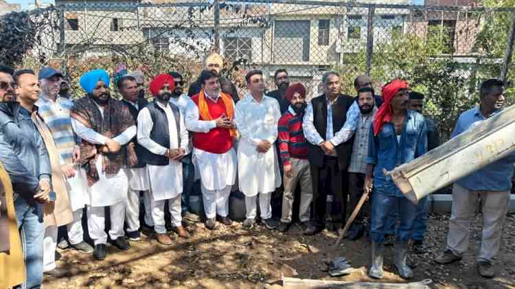 MLA Prashar kick starts major project to construct road alongside Buddha Dariya 