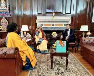 FM Sitharaman meets former UK PM Rishi Sunak