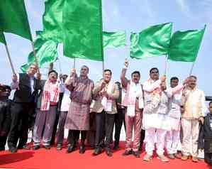 PM Modi applauds inauguration of Inland Waterways Terminal at Assam's Jogighopa 