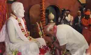 Heartfelt salutations: PM Modi pays tribute to Sri Ramakrishna Paramhansa 