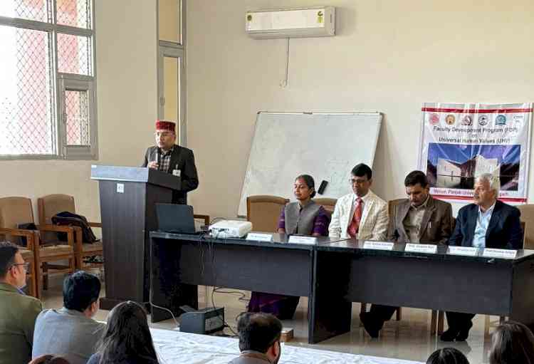 FDP on Universal Human Values commences at Panjab University