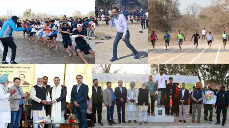 CU Punjab successfully organized Intramural Sports and Annual Sports Meet for 2024-25 session