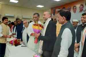 Bihar Congress in-charge Krishna Allavaru reaches Patna, vows to strengthen party 