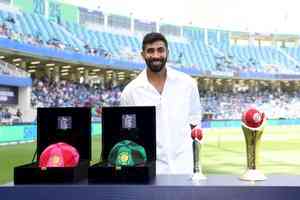 Champions Trophy: Jasprit Bumrah receives his ICC Awards and Team of the Year caps 