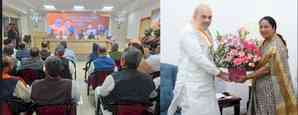 CM Rekha Gupta meets Amit Shah, chairs BJP meet on eve of Delhi Assembly session