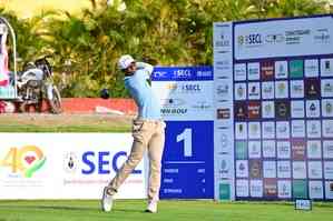 Chhattisgarh Open golf: Shaurya Binu shoots nine-under 60 to take first-round lead