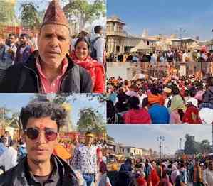 Devotees from Nepal express joy after visiting Ram Temple in Ayodhya