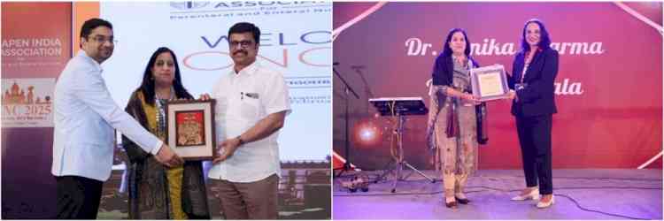 PAU Professor honoured with IAPEN-India Excellence Award and Best Oral Presentation at International Nutrition Conference