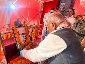 Bihar: Jitan Ram Manjhi pushes for Dalit unity at Samagam rally 