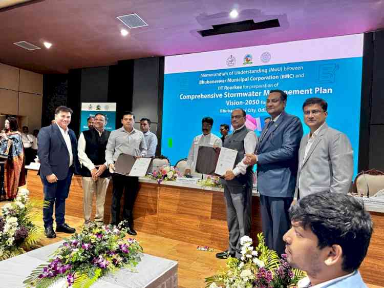 IIT Roorkee Partners with Bhubaneswar Municipal Corporation to Develop a Comprehensive Stormwater Management Plan