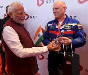 PM Modi meets Russian cosmonaut, hails historic space ties between both countries