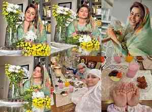 Hina Khan wishes 'Ramadan Mubarak' by sharing her beautiful journey from 'Sehri to iftaari'