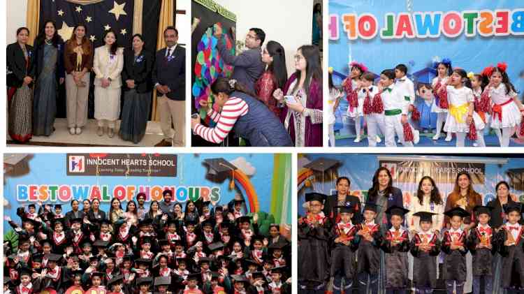 Little Graduates of Innocent Hearts Overflow with Joy Upon Receiving their Degrees