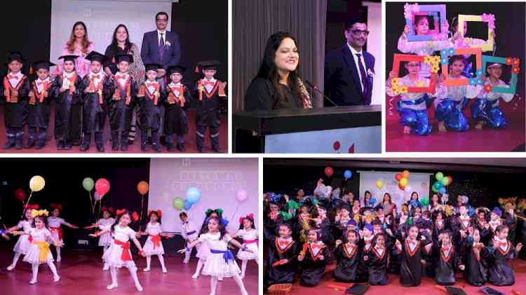 Graduation Ceremony: Little Graduates of Innocent Hearts Overflow with Joy Upon Receiving Their Degrees