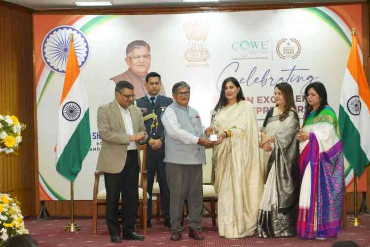 Dr. Monica B. Sood Felicitated at Punjab Raj Bhawan