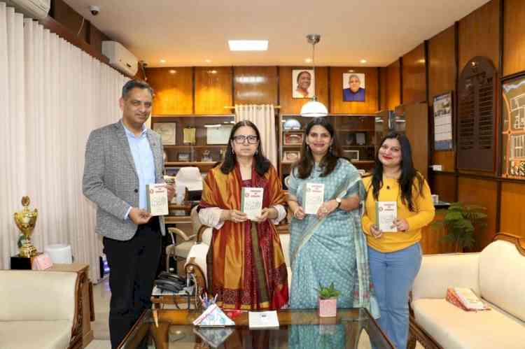 Chandigarh based author, Hitakshi Sharma, published her second book