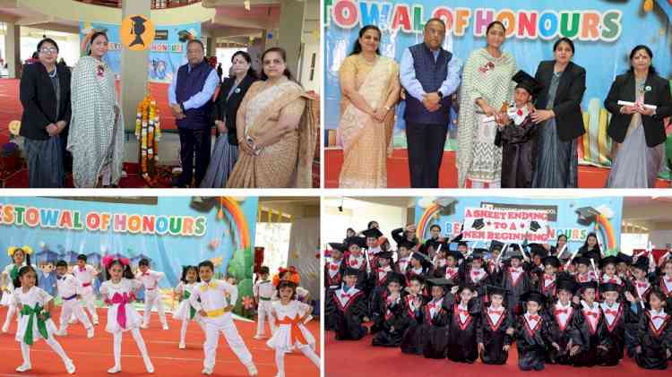 Rajwinder Kaur Thiara, Chairperson, Jalandhar Improvement Trust Honors Little Graduates of Innocent Hearts at Grand Graduation Ceremony