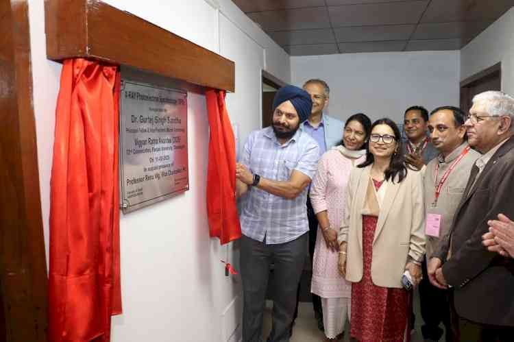 Panjab University's SAIF/CIL Unveiled Cutting-Edge X-Ray Photoelectron Spectroscopy Instrument