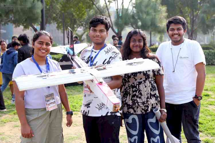 LPU Students Engineered and Launched Drones and Rockets at Technical Fest Cognitia’25