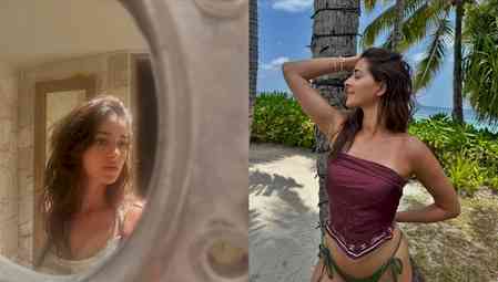 Ananya Panday shares moments from her ‘last day in paradise’