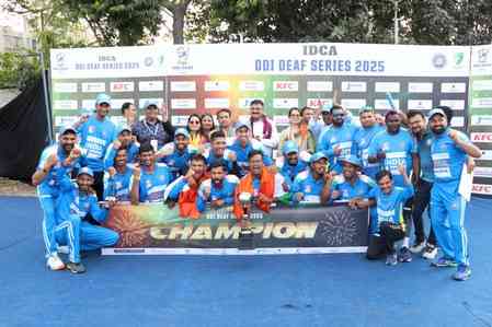 India clinch triumphant victory in ODI deaf series against Australia