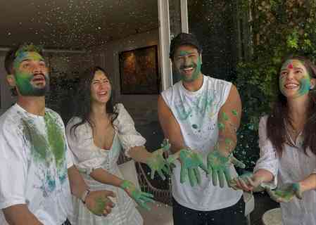 Katrina Kaif & Vicky Kaushal wishes everyone 'Happy Holi' with some perfect family pics