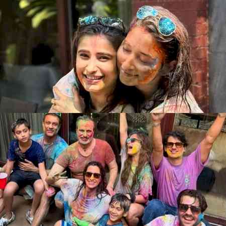 Raveena's Holi party brings ex-lovers Vijay and Tamannaah under same roof