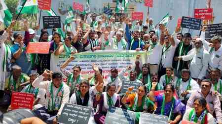 Aimed to benefit real estate mafia: JD(S) protests Greater Bengaluru Governance Bill 