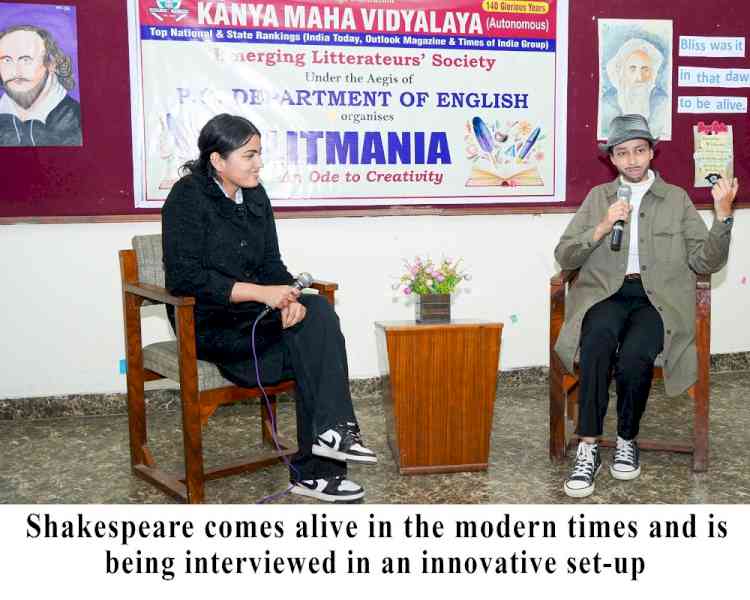 KMVites display their literary prowess during Litmania- 25 (An ode to Creativity)