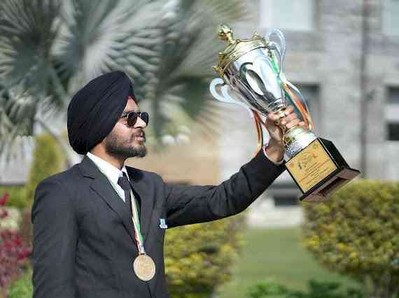 CTian Pawandeep Singh Clinches Gold Medal and Secures AIU Trophy