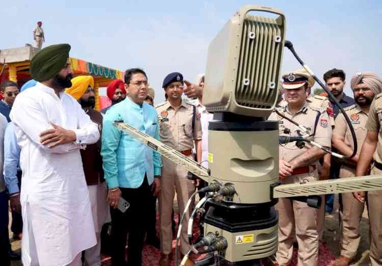 Punjab Takes Fight Against Drugs to New Heights: Trials Advanced Anti-Drone Technology at Naushehra Dhalla to combat cross-border narco-terrorism