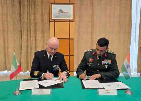 India, Italy discuss military cooperation in Rome